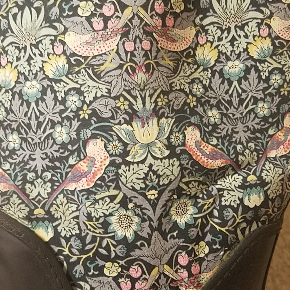 Liberty Strawberry Thief Ugg Short Rain Boots - Picture 2 of 6